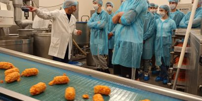 Gli allievi del corso per CUOCO in visita al “Fritto King”